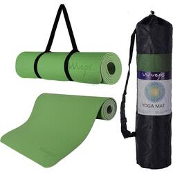 Yoga Mat / Tapis de yoga doux et confortable Vert Clair 183 cm