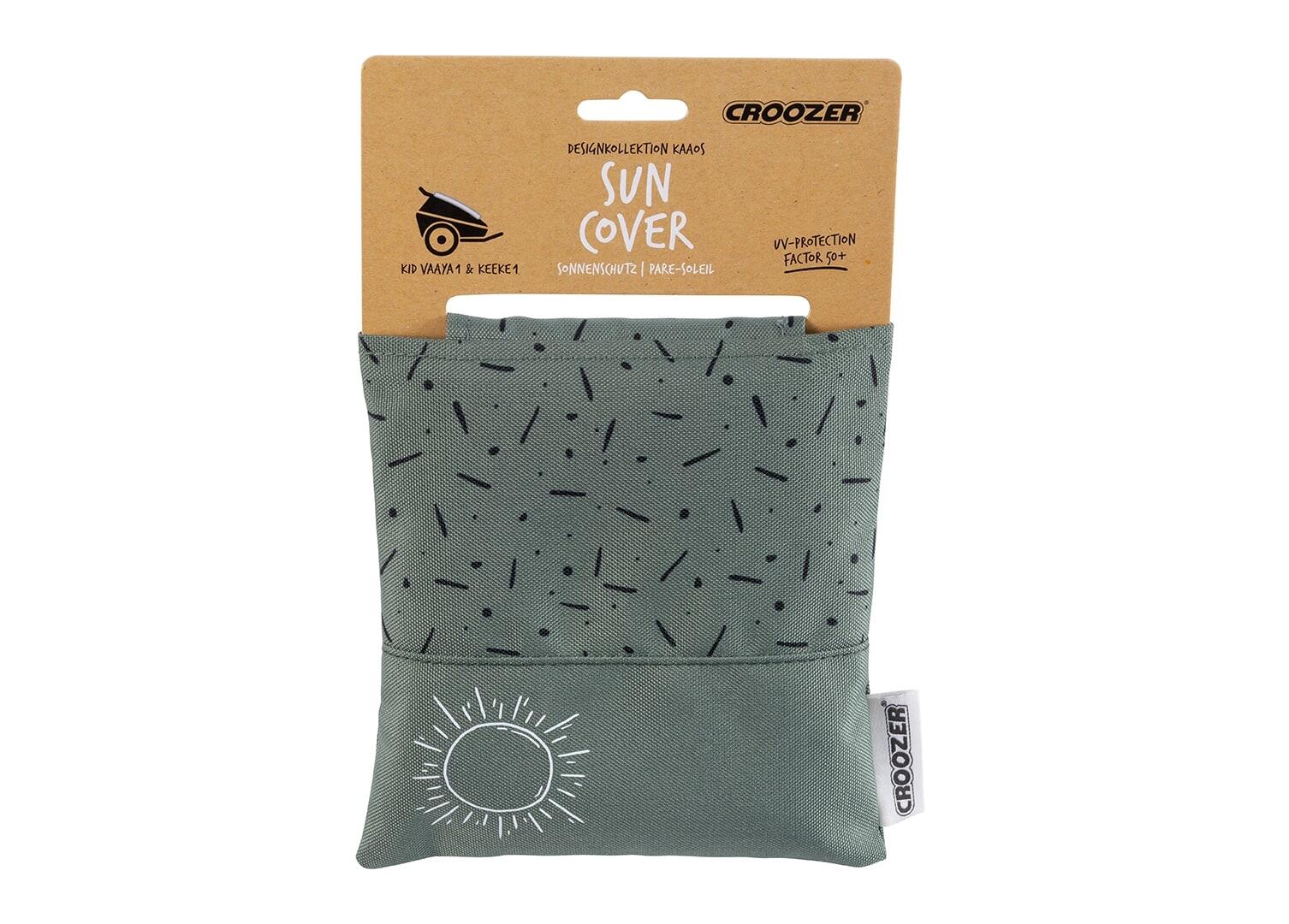 Fietskaraccessoire Zonnescherm voor Croozer Kid vanaf model 2014 (niet Yuuna) 2/4