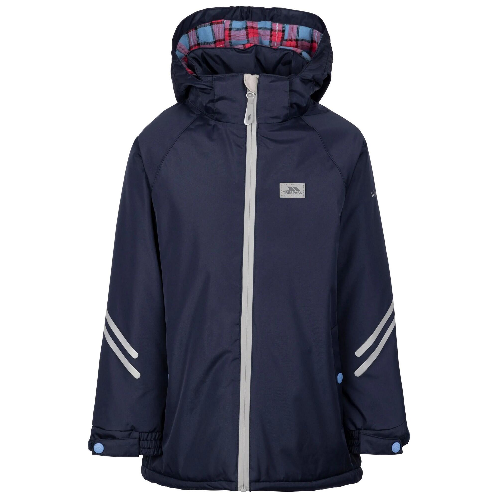 TRESPASS Childrens/Kids Valleyfield Waterproof Jacket (Navy)