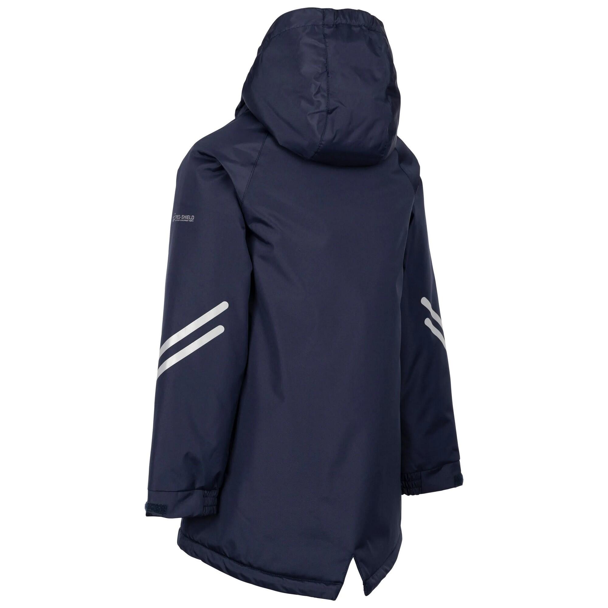 Childrens/Kids Valleyfield Waterproof Jacket (Navy) 2/3