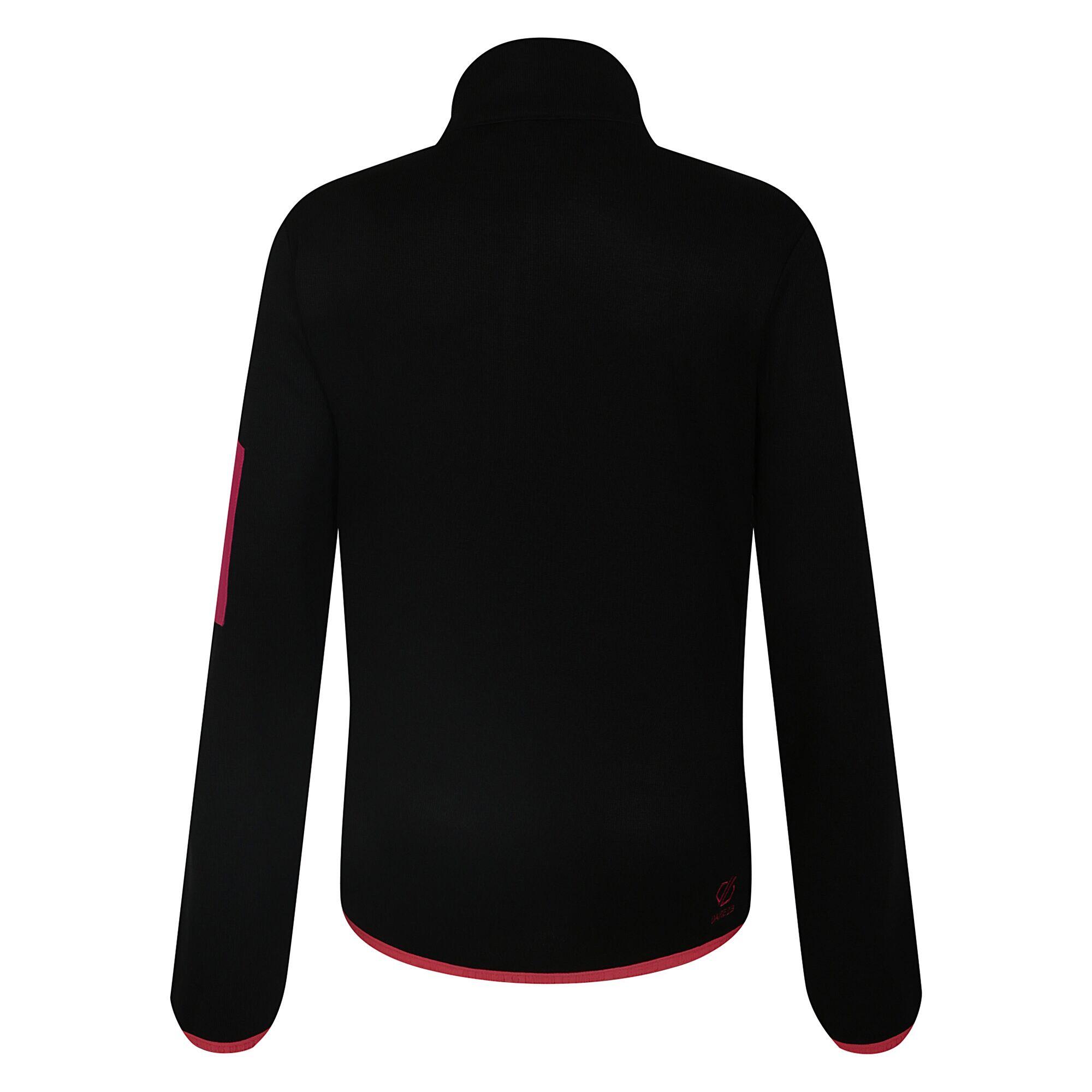 Womens/Ladies Mountain Series Full Zip Fleece Jacket (Black) 2/5