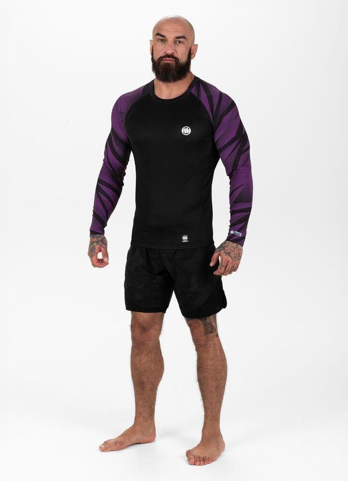 Longsleeve męski Pitbull Rashguard Performance Pro plus Belt