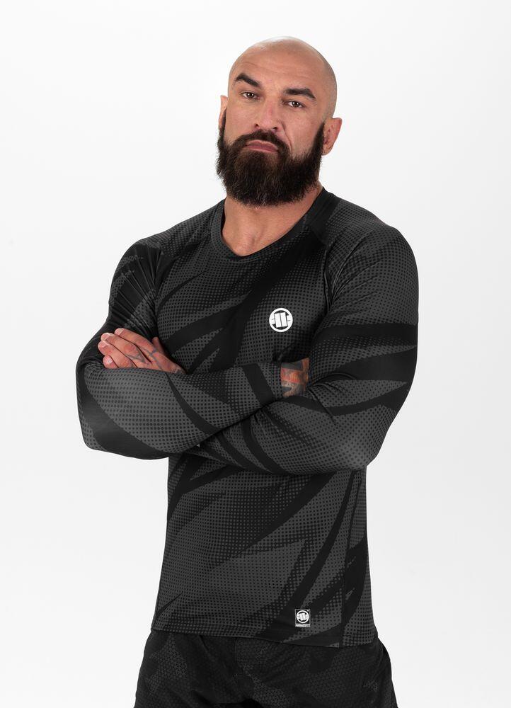 Longsleeve męski Pitbull Rashguard Dot Camo II 4/7