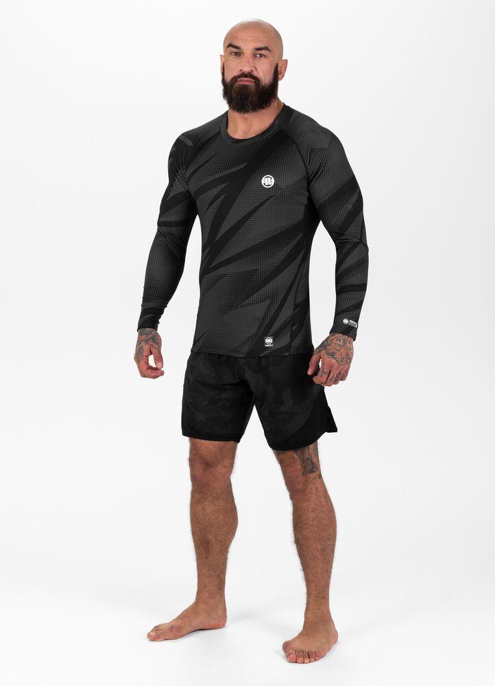 Longsleeve męski Pitbull Rashguard Dot Camo II 2/7