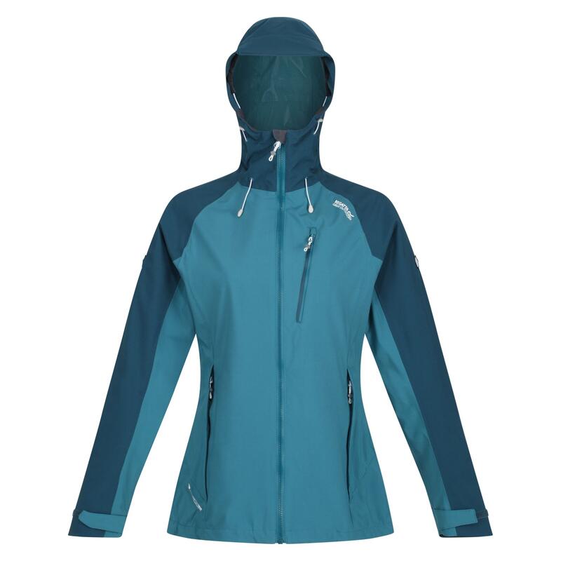 Veste imperméable BIRCHDALE Femme (Libellule / Bleu sarcelle sombre)