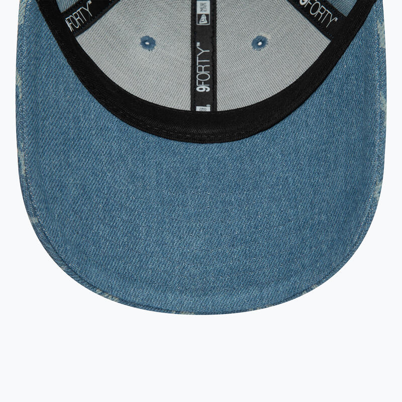 New Era Denim Mono 9Forty New York Yankees baseballpet voor dames