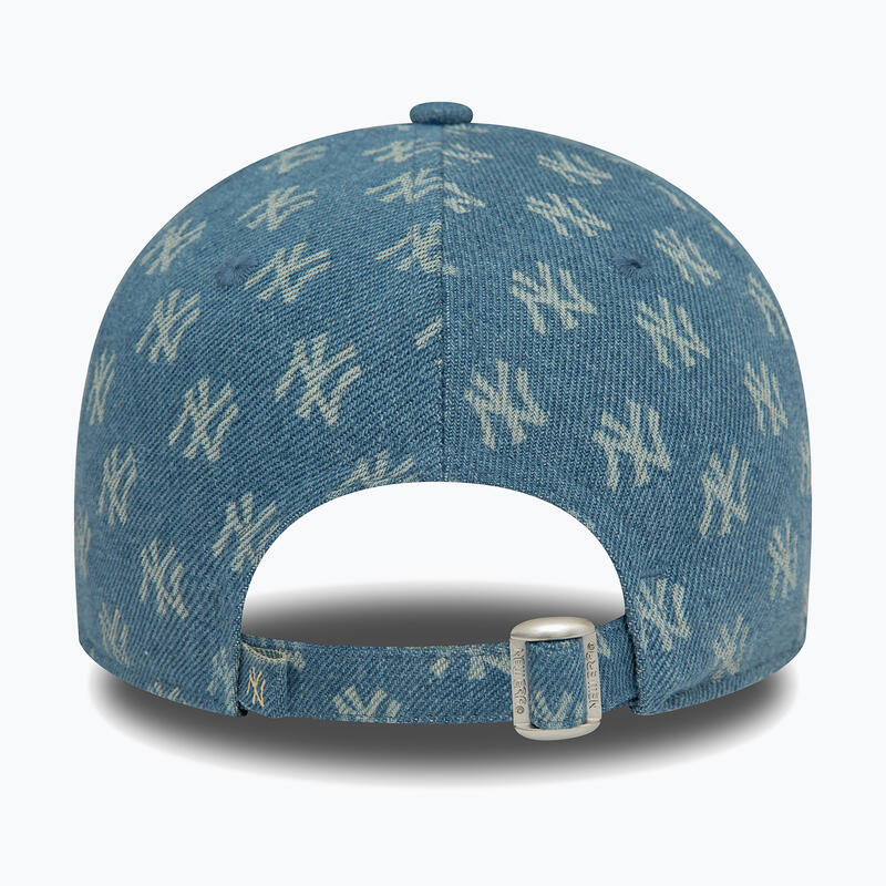 New Era Denim Mono 9Forty New York Yankees baseballpet voor dames