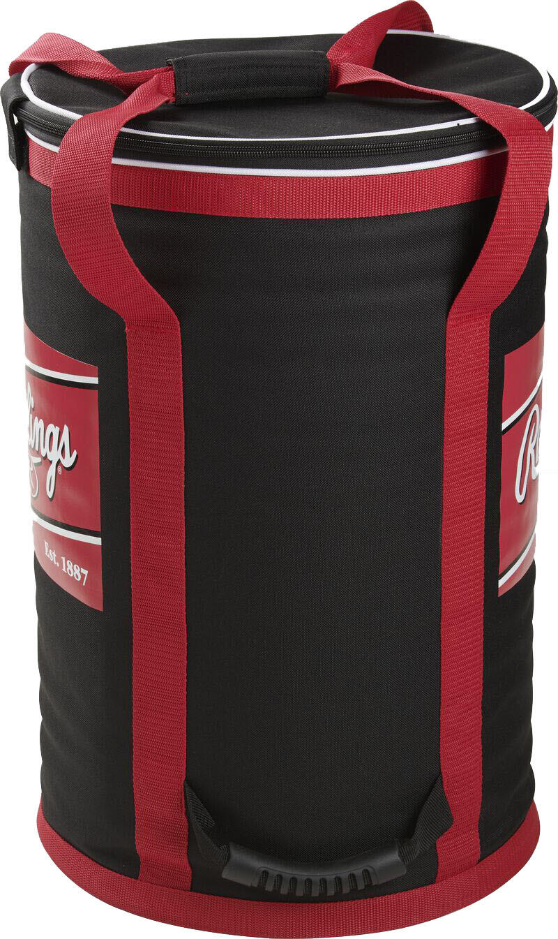 Rawlings RSSBB-6DZ Soft Sided Ball Bag Black/White 2/3