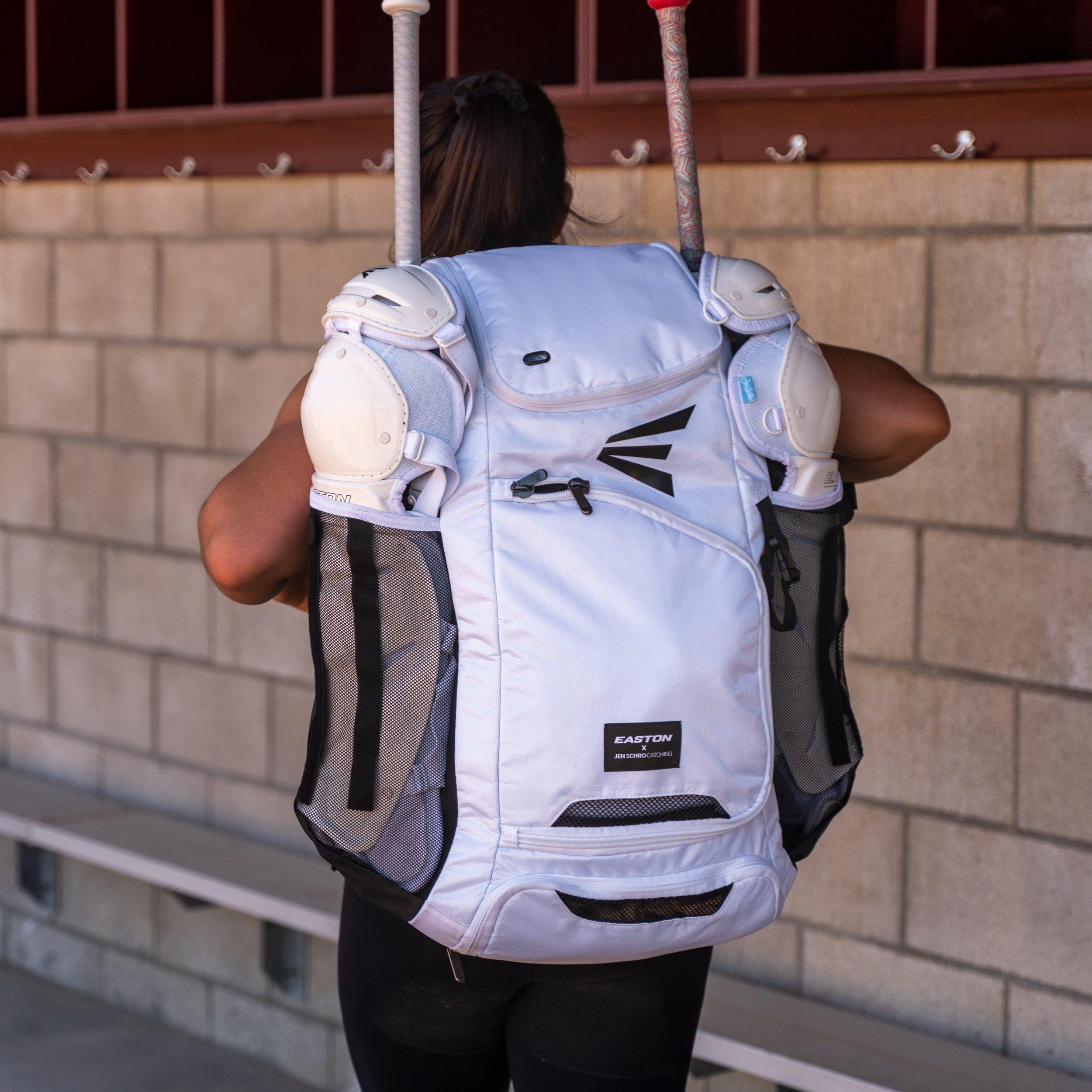 Easton E610CBP Catchers Backpack Color White 4/5