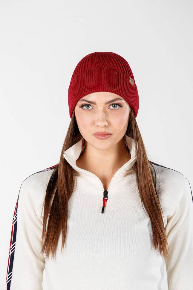 Czapka zimowa 100% wełna merino - Icewall (250 g/m²)