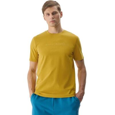 CAMISETA HOMBRE ESTAMPADO 4F- TTSHM1156. Amarillo