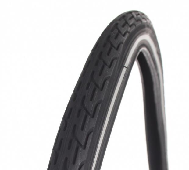 DELI TIRE Deli Tire Buitenband 28 x 1 5/8 x 1 3/8 (37-622) zwart/wit