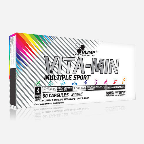 Olimp Sport - Vita-min Multiple Sport - 60 Pièces (2 Emballage Pour Un Mois) - Vitamines - No Size - Decathlon