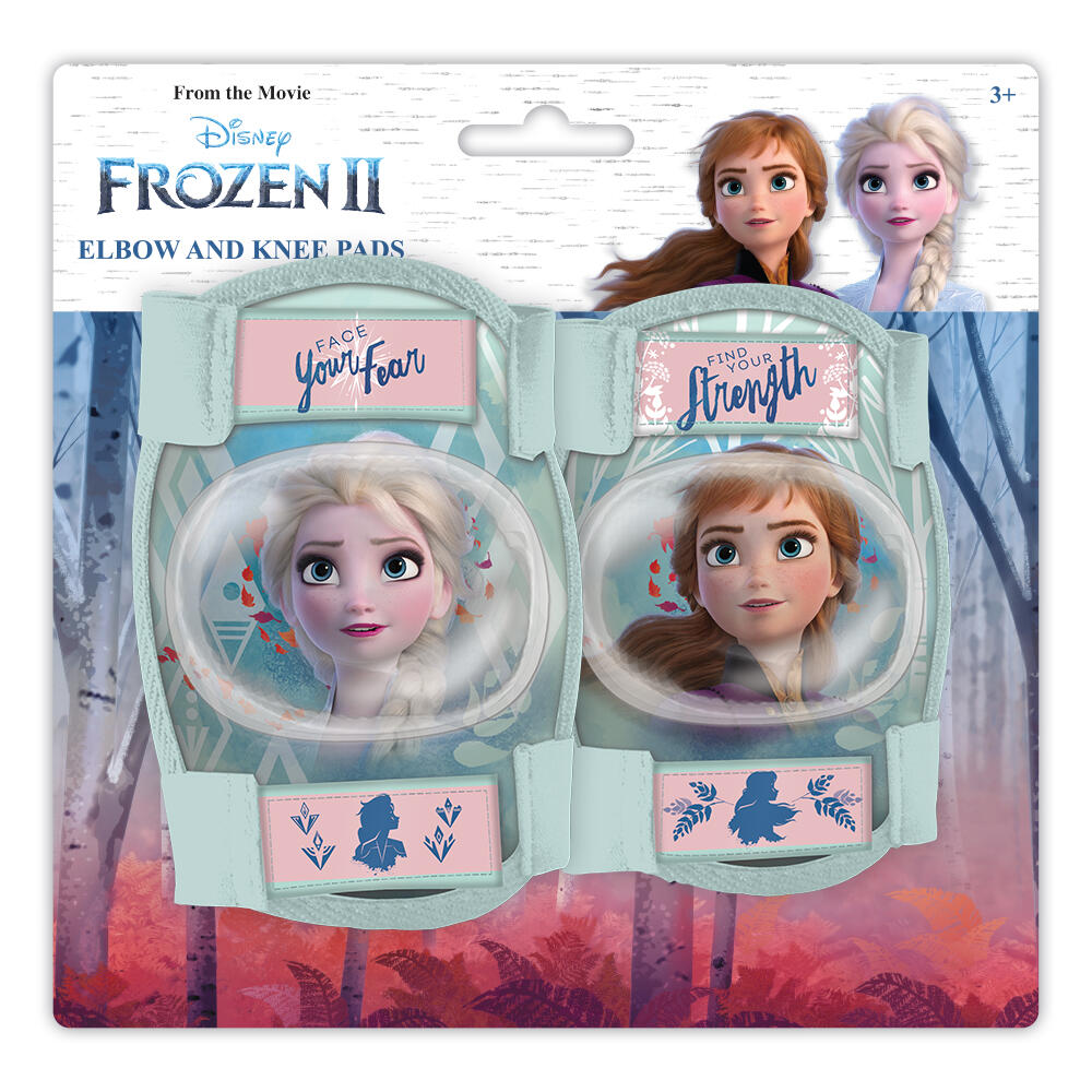 Knee and elbow pads set Frozen II design for children