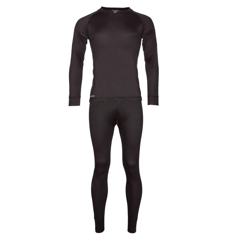 Rucanor Montana II thermo suit 2-delig unisex zwart