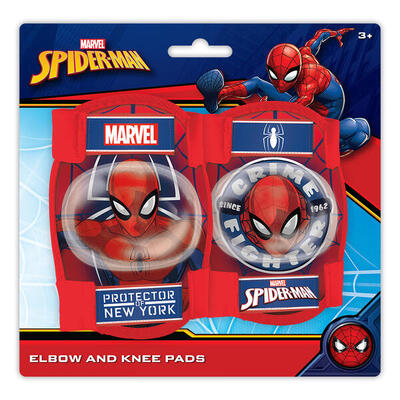 Knie- en elleboogbeschermers - spider man