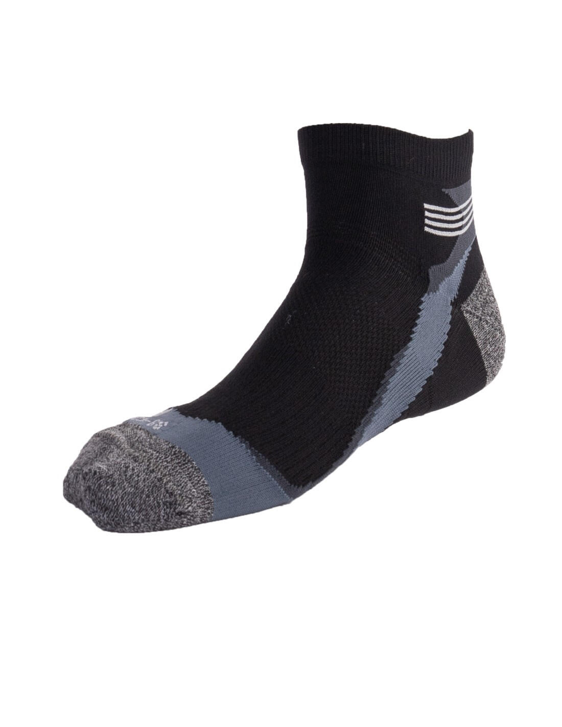 Rucanor Chaussettes de course courtes 2-pack noir 3/6