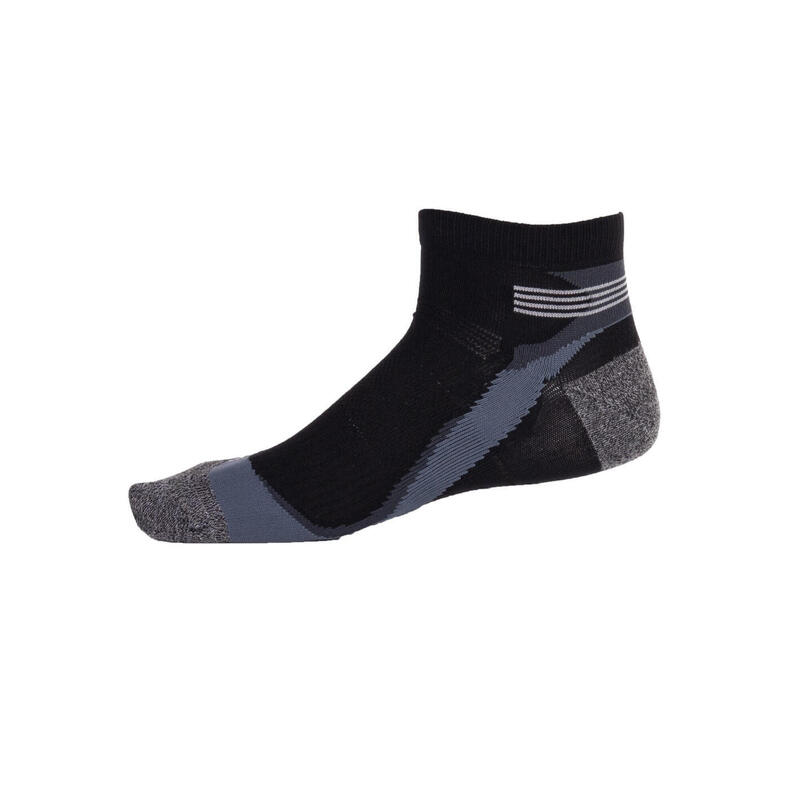 Rucanor Chaussettes de course courtes 2-pack noir