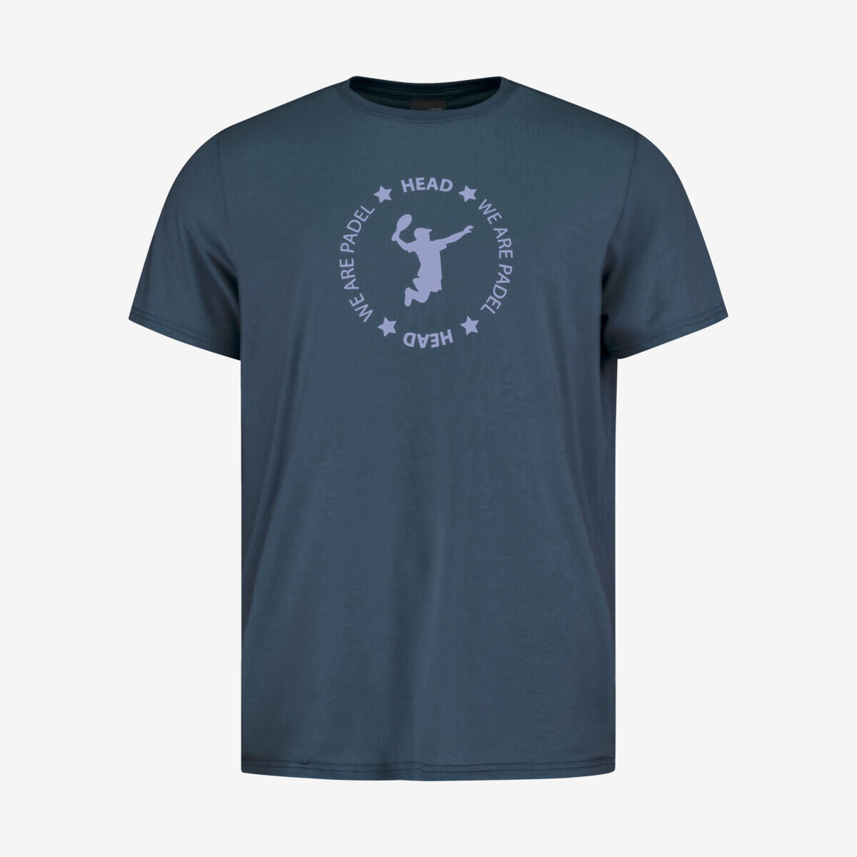 Head - We Are Padel T-shirt Junior - T-shirt Manches Courtes - Bleu - 140 Cm - Decathlon