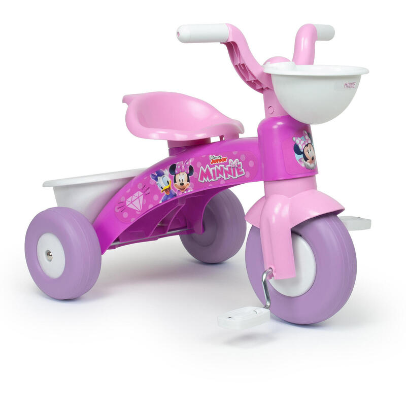 Injusa Tricycle Minnie Mouse Trico Max driewieler Fille Rose/Lila