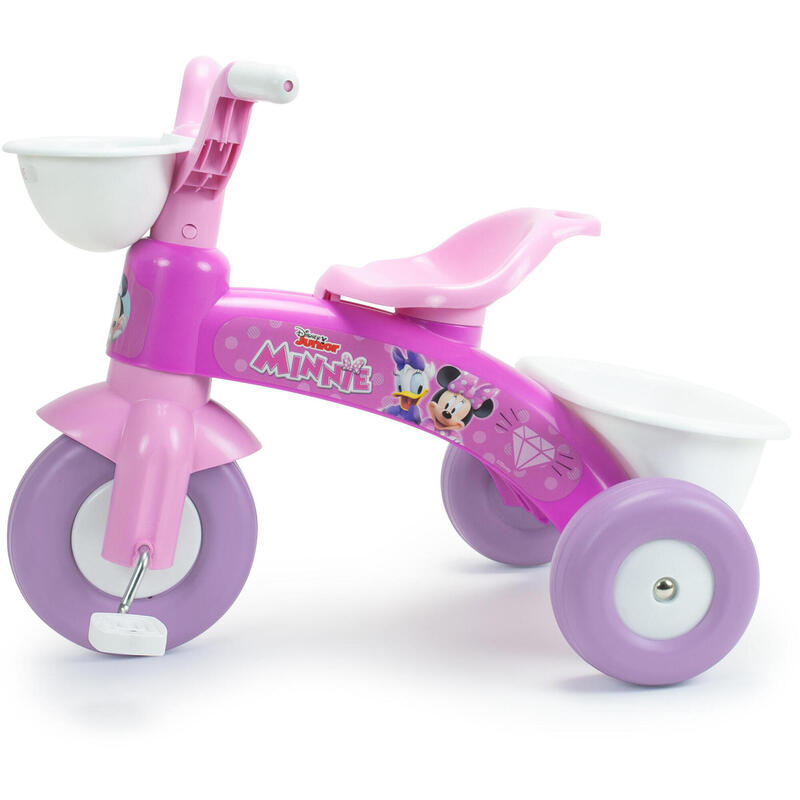 Injusa Tricycle Minnie Mouse Trico Max driewieler Fille Rose/Lila