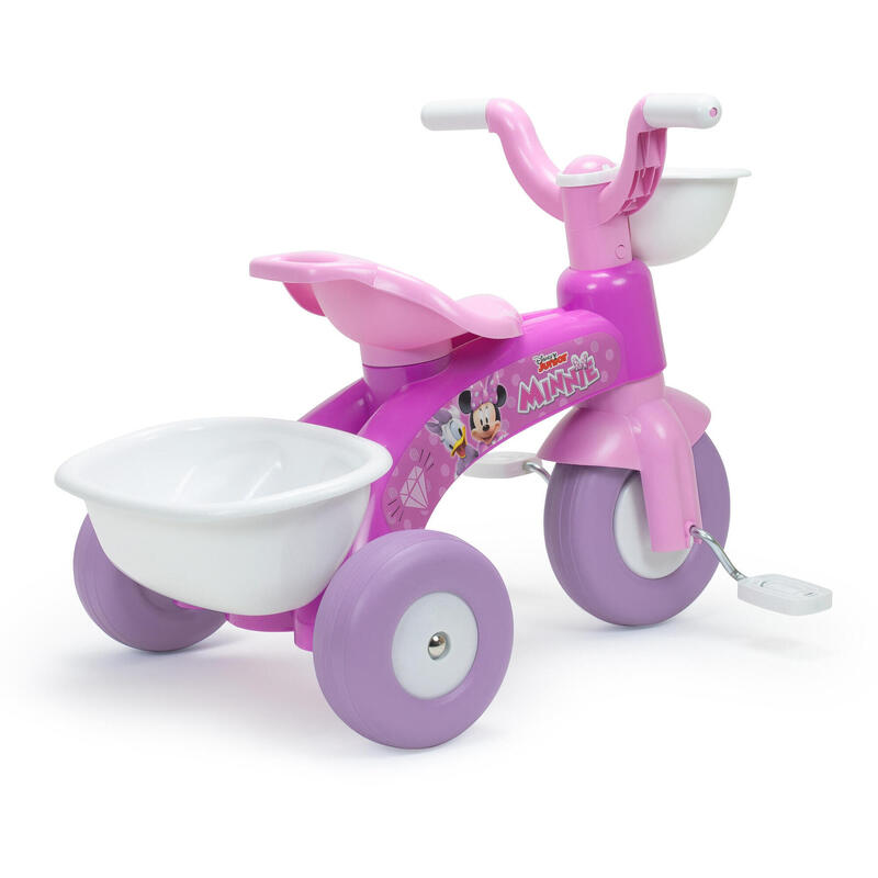 Injusa Tricycle Minnie Mouse Trico Max driewieler Fille Rose/Lila