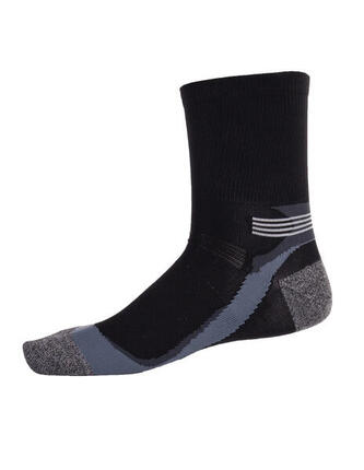 Rucanor Laufsocken lang 2er-Pack schwarz