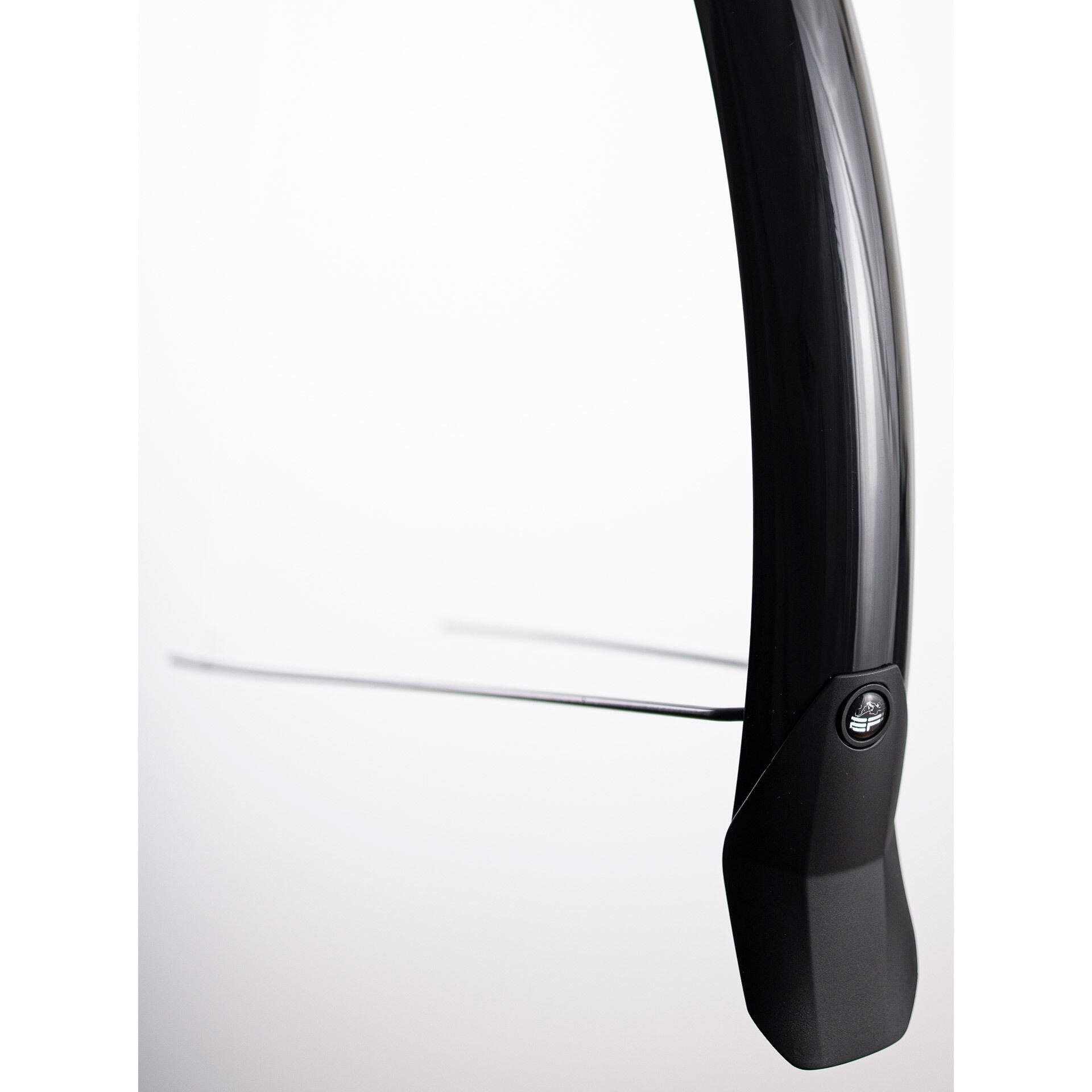 Voorbalboard 28 Lampo 58 mm de large - Matt Black 2/2