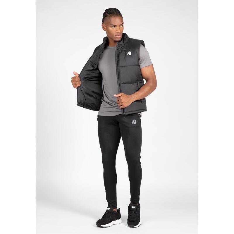 Irvine Puffer Vest - Black