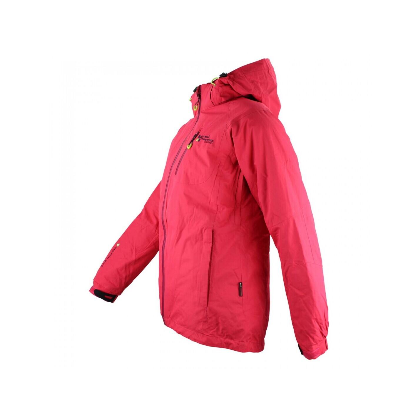 Women's 3-in-1 reversible down jacket Peak Mountain Acixi