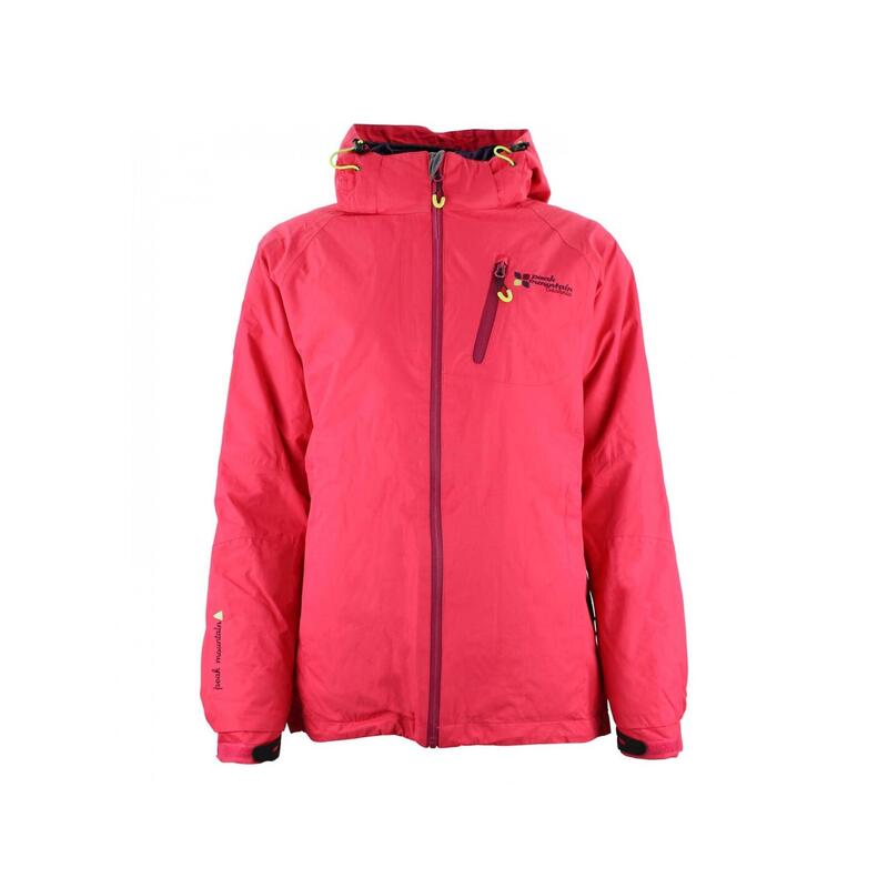 Reversible 3-in-1-Daunenjacke Frau Peak Mountain Acixi