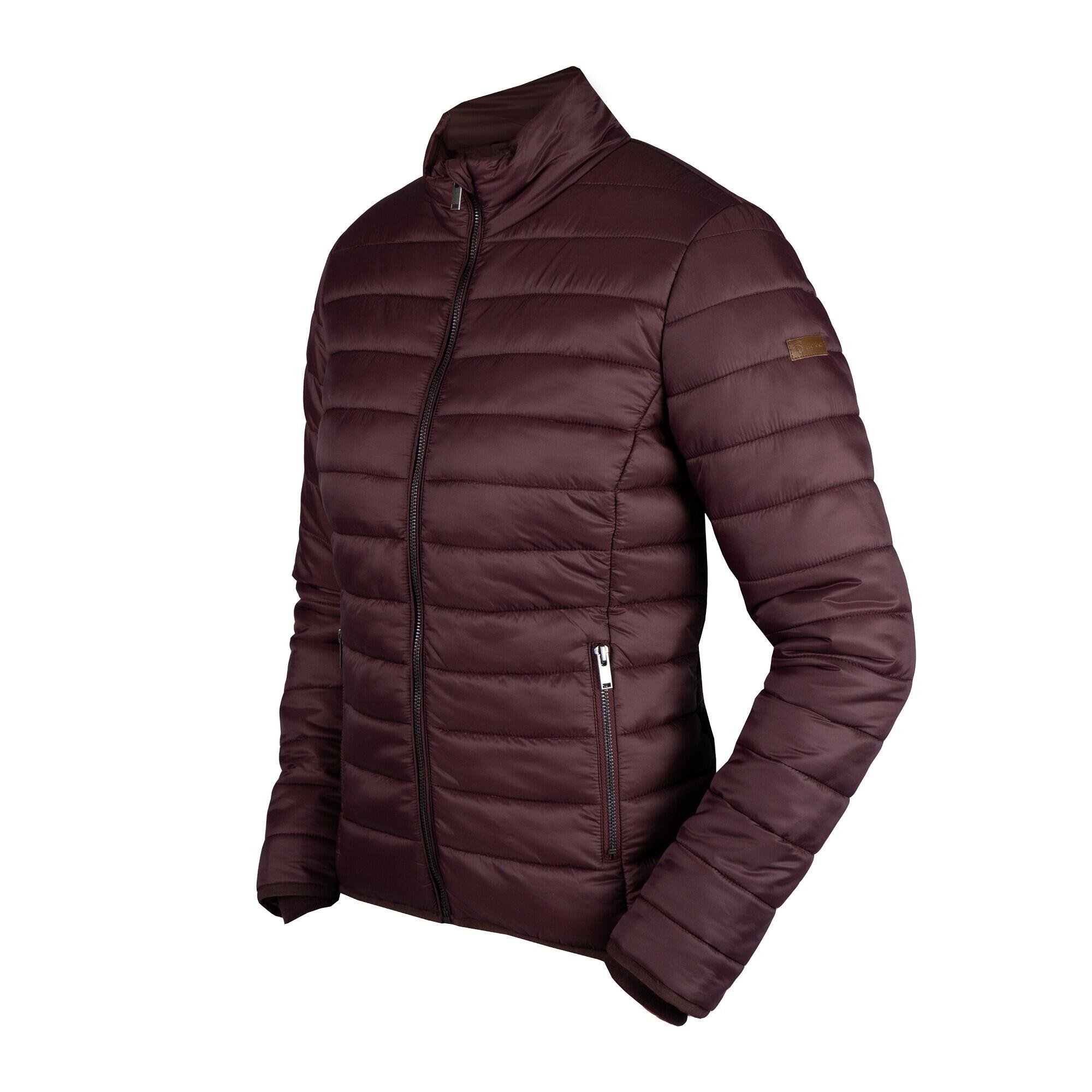 Horka - Doudoune Femme Horka Emerald - Doudoune Duvet - Marron|rouge - 36 Xs - Decathlon