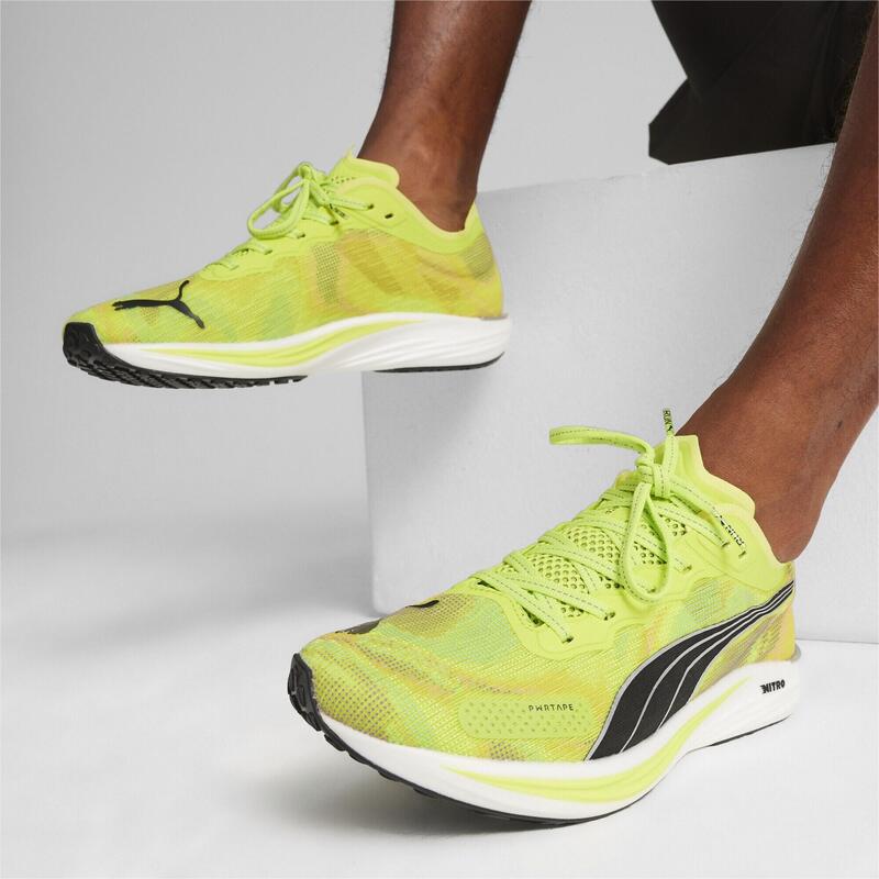 Pantofi alergare pentru barbati Liberate NITRO 2 - Psychedelic Rush - verde flu…
