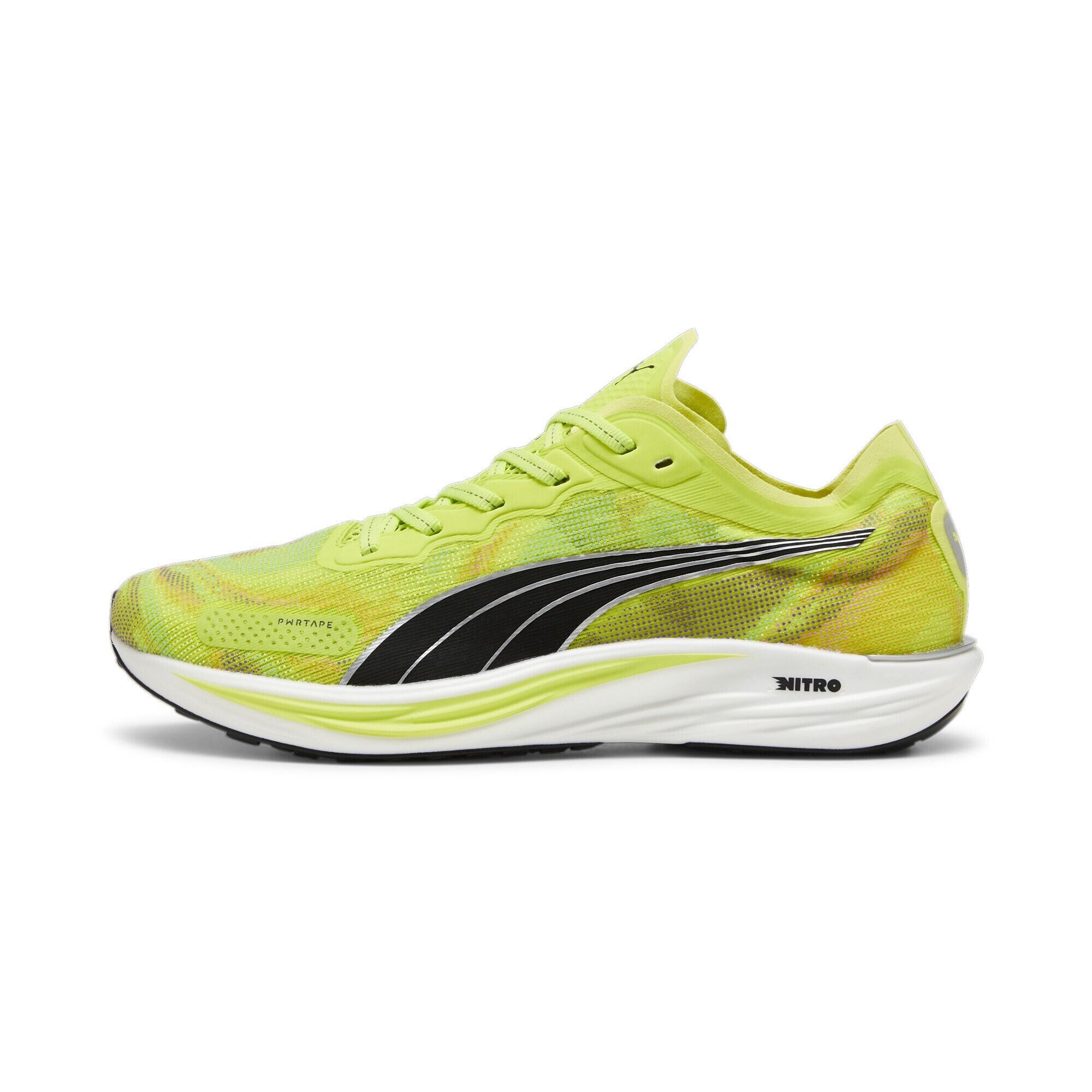 Pantofi alergare pentru barbati Liberate NITRO 2 - Psychedelic Rush - verde flu… 2/7
