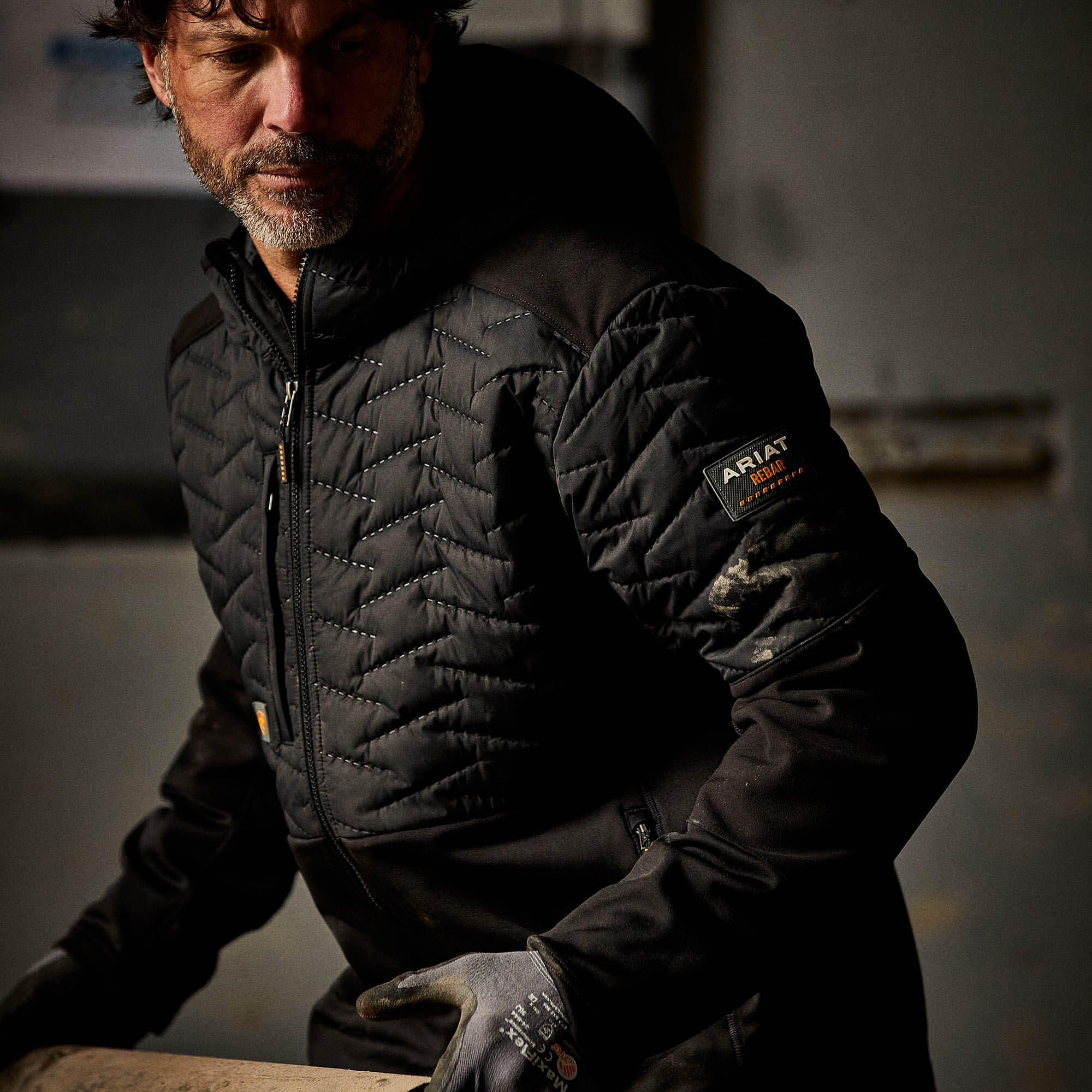 Isolierende Daunenjacke Ariat Rebar Cloud 9 3/3