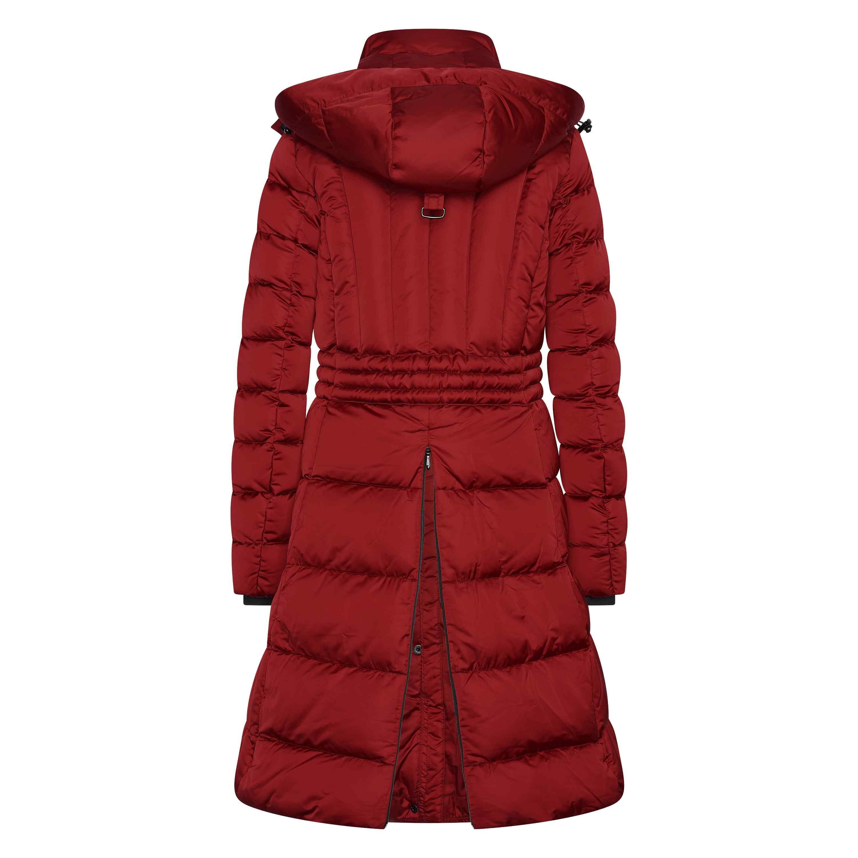 Lange Daunenjacke Frau Euro-Star Ferrera 3/7
