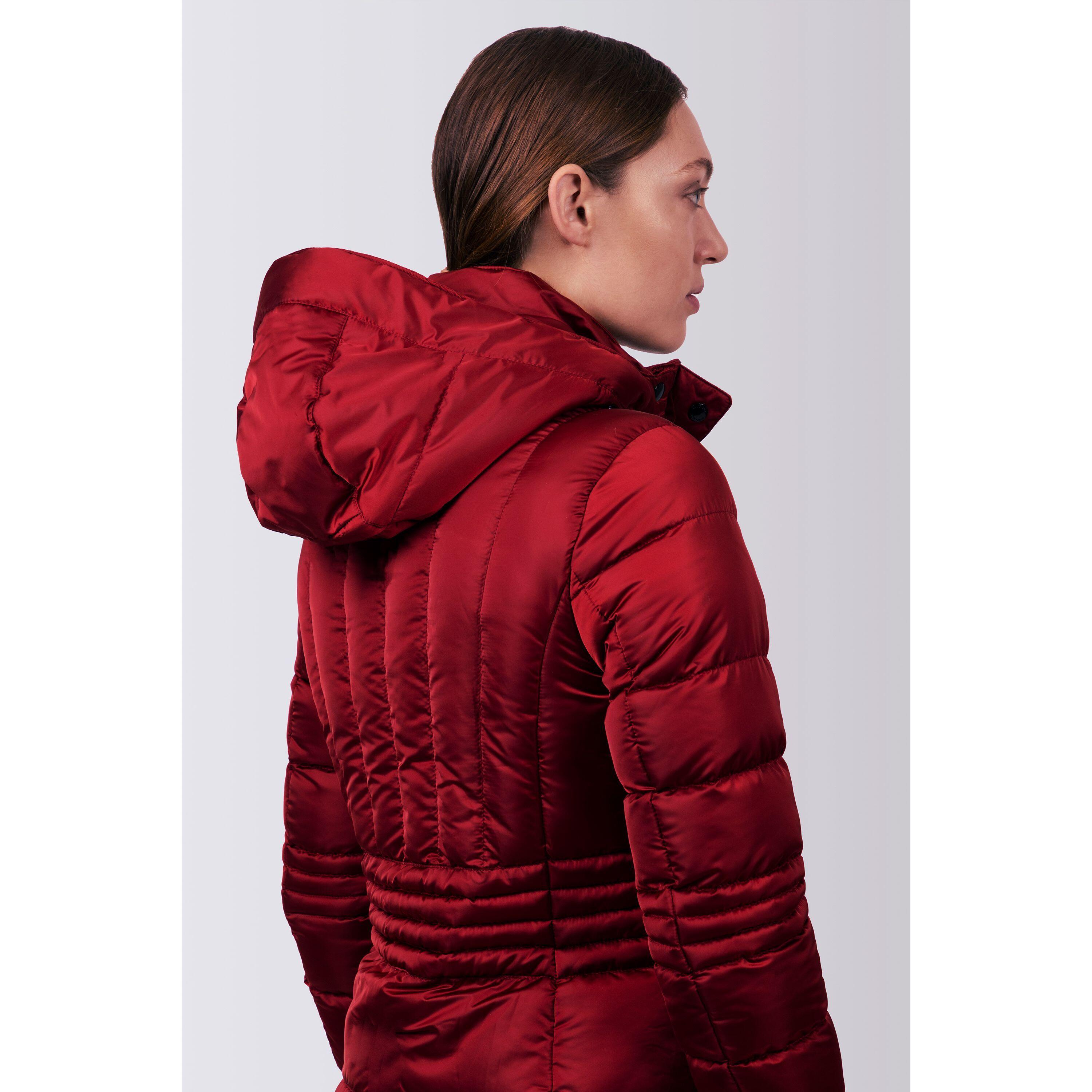Lange Daunenjacke Frau Euro-Star Ferrera 5/7