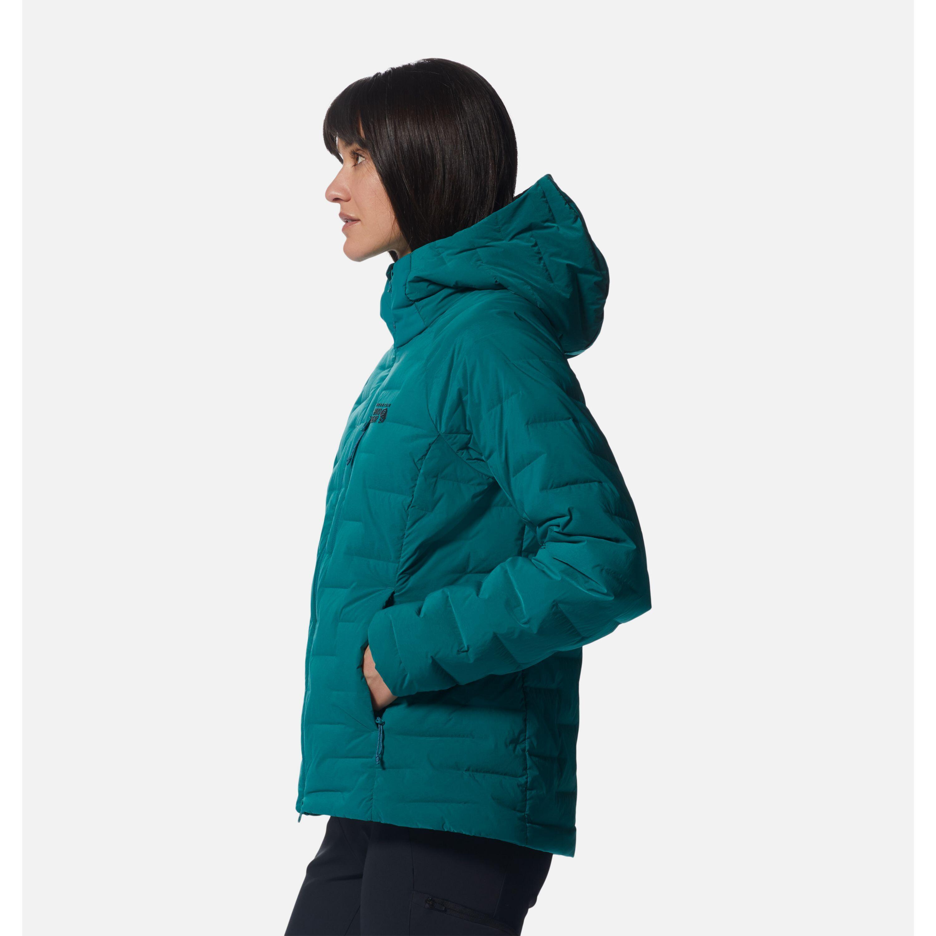 Damesjack met capuchon Mountain Hardwear Stretchdown 7/7