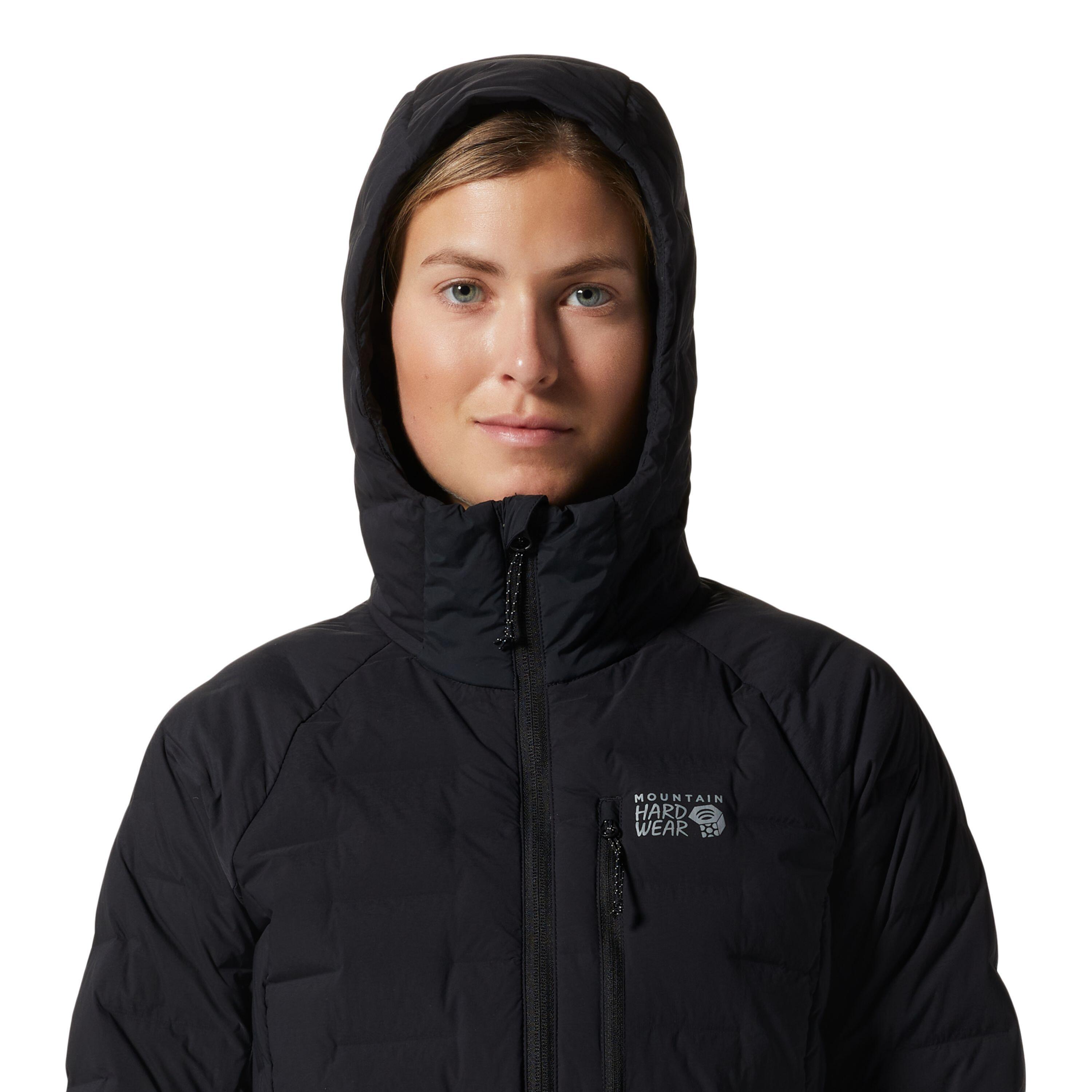 Damska kurtka z kapturem Mountain Hardwear Stretchdown 2/7