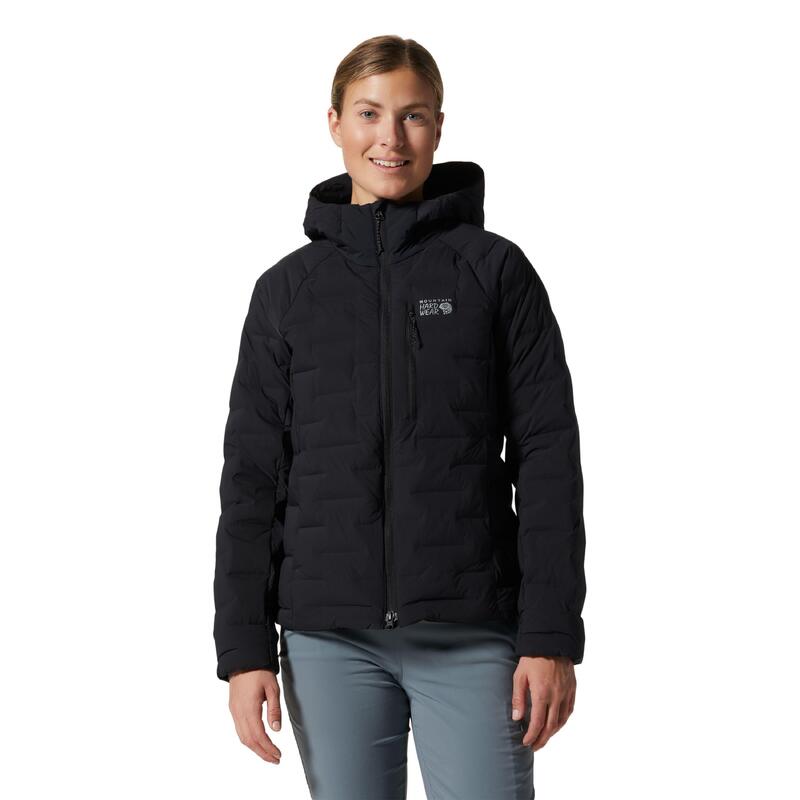 Daunenjacke mit Kapuze, Frau Mountain Hardwear Stretchdown