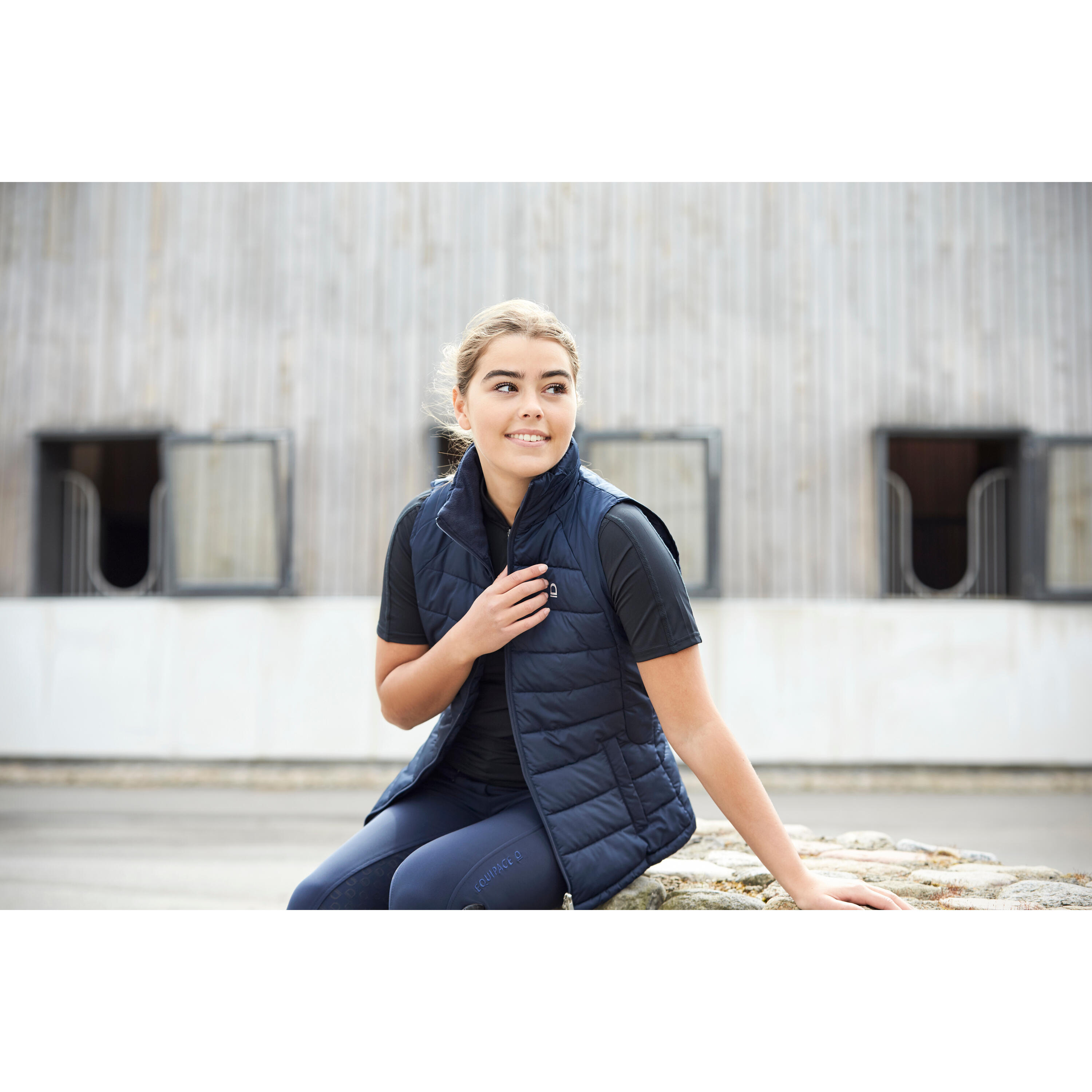 Mouwloos damesjack Equipage Aster 3/5