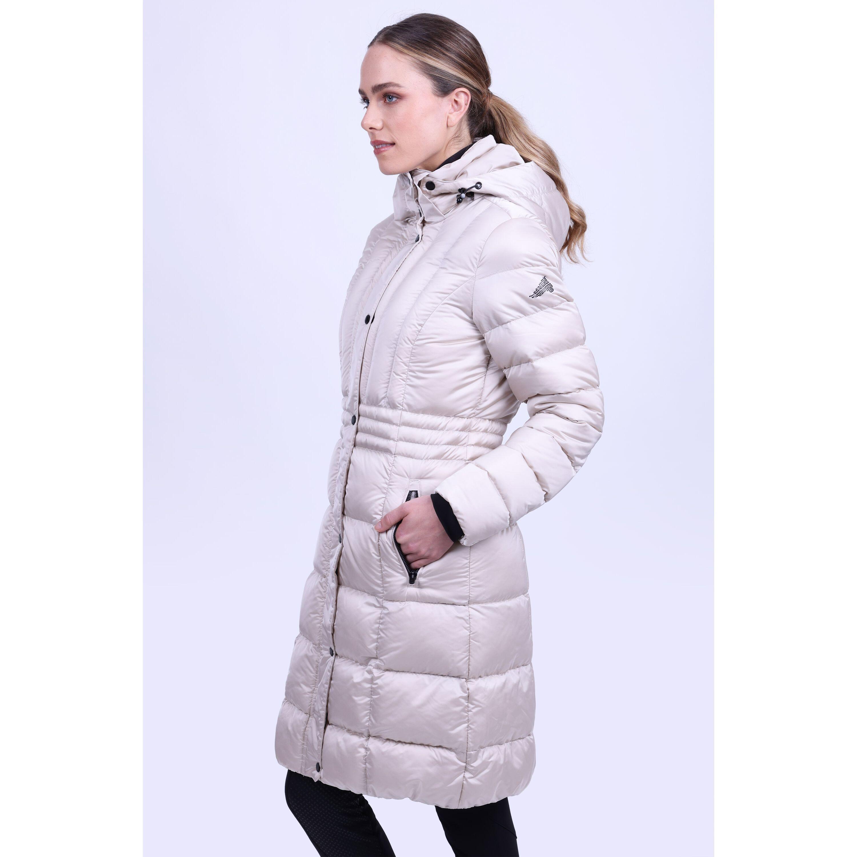 Lange Daunenjacke Frau Euro-Star Ferrera 7/7