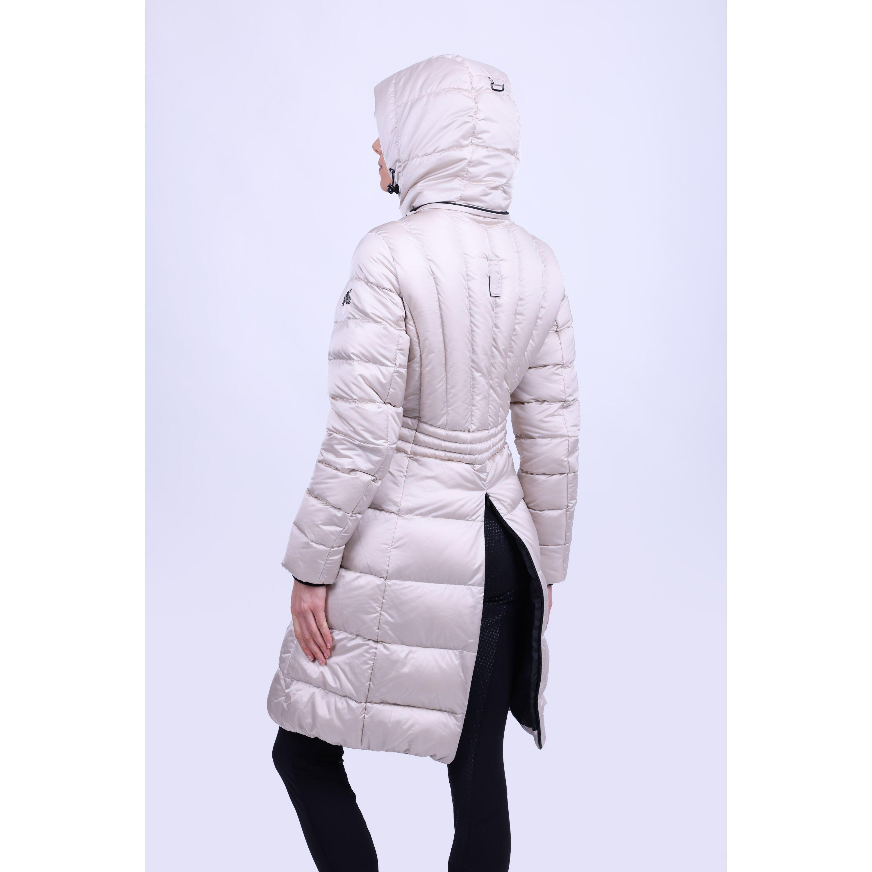Lange Daunenjacke Frau Euro-Star Ferrera 2/7