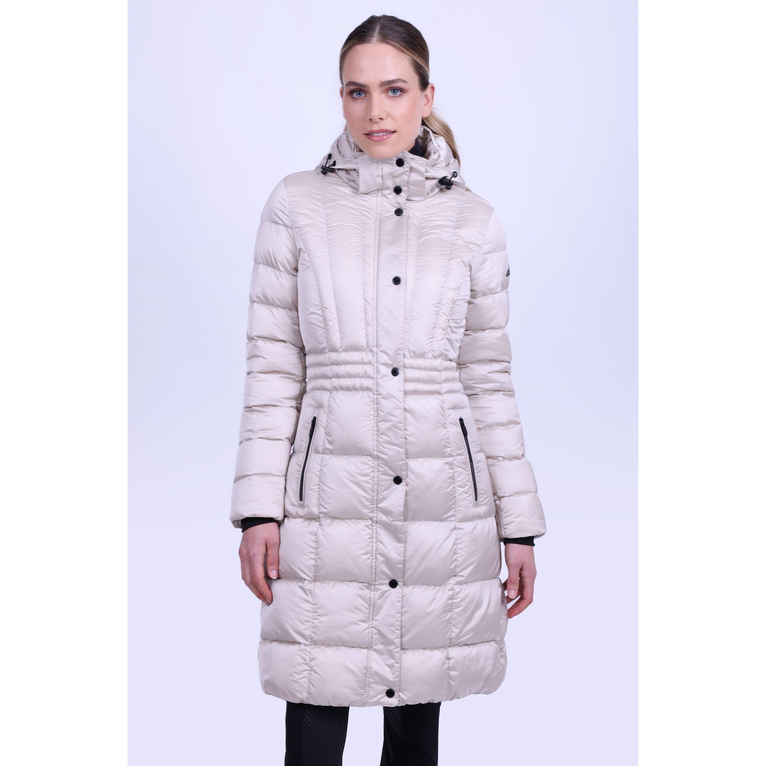 Lange Daunenjacke Frau Euro-Star Ferrera 5/7