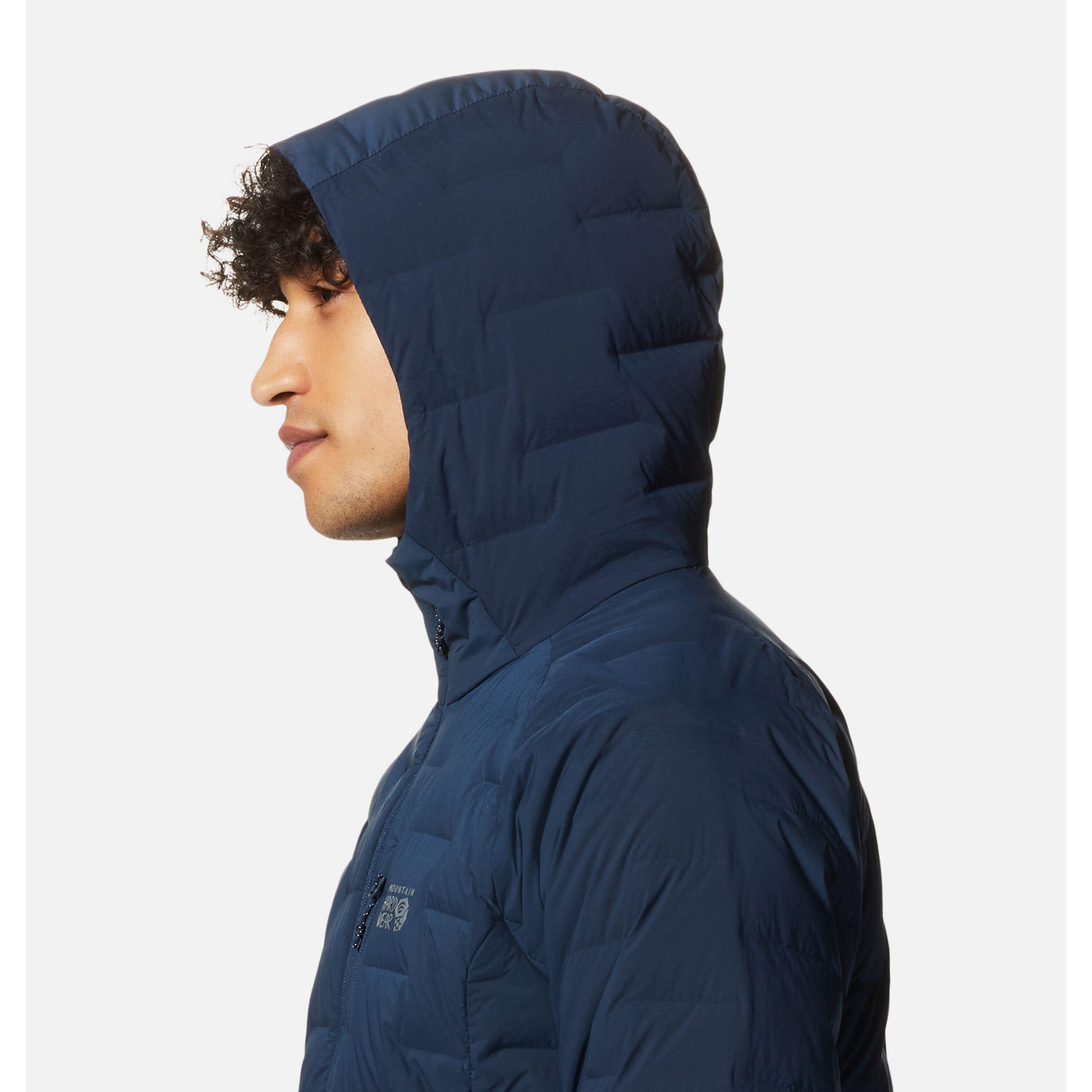 Hooded jacket Mountain Hardwear Stretchdown 3/7