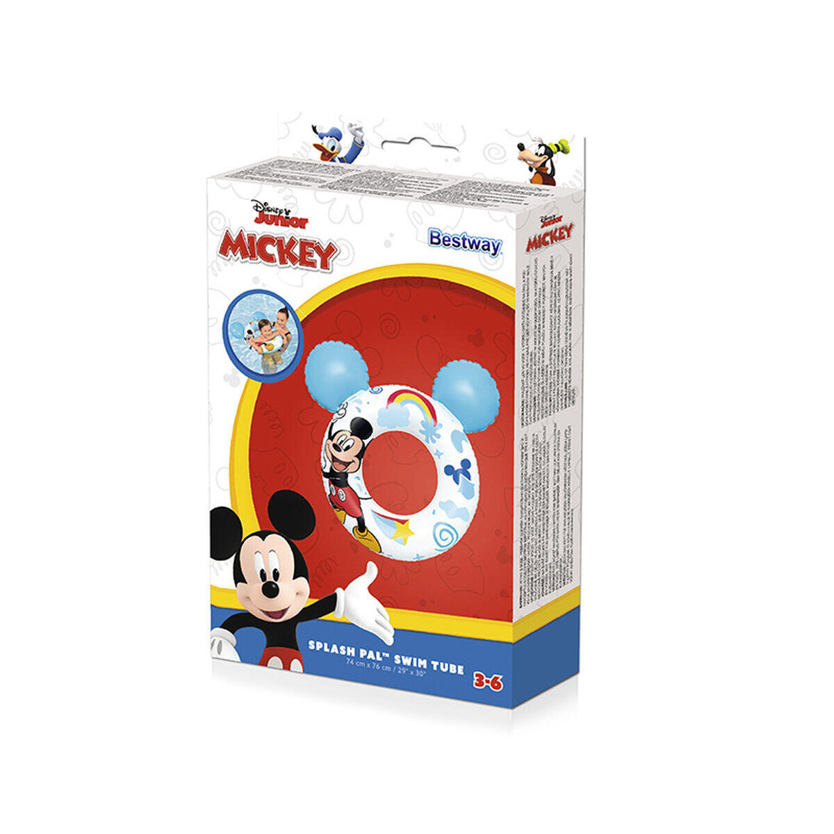Opblaasbare drijver Bestway Mickey Mouse 2/5