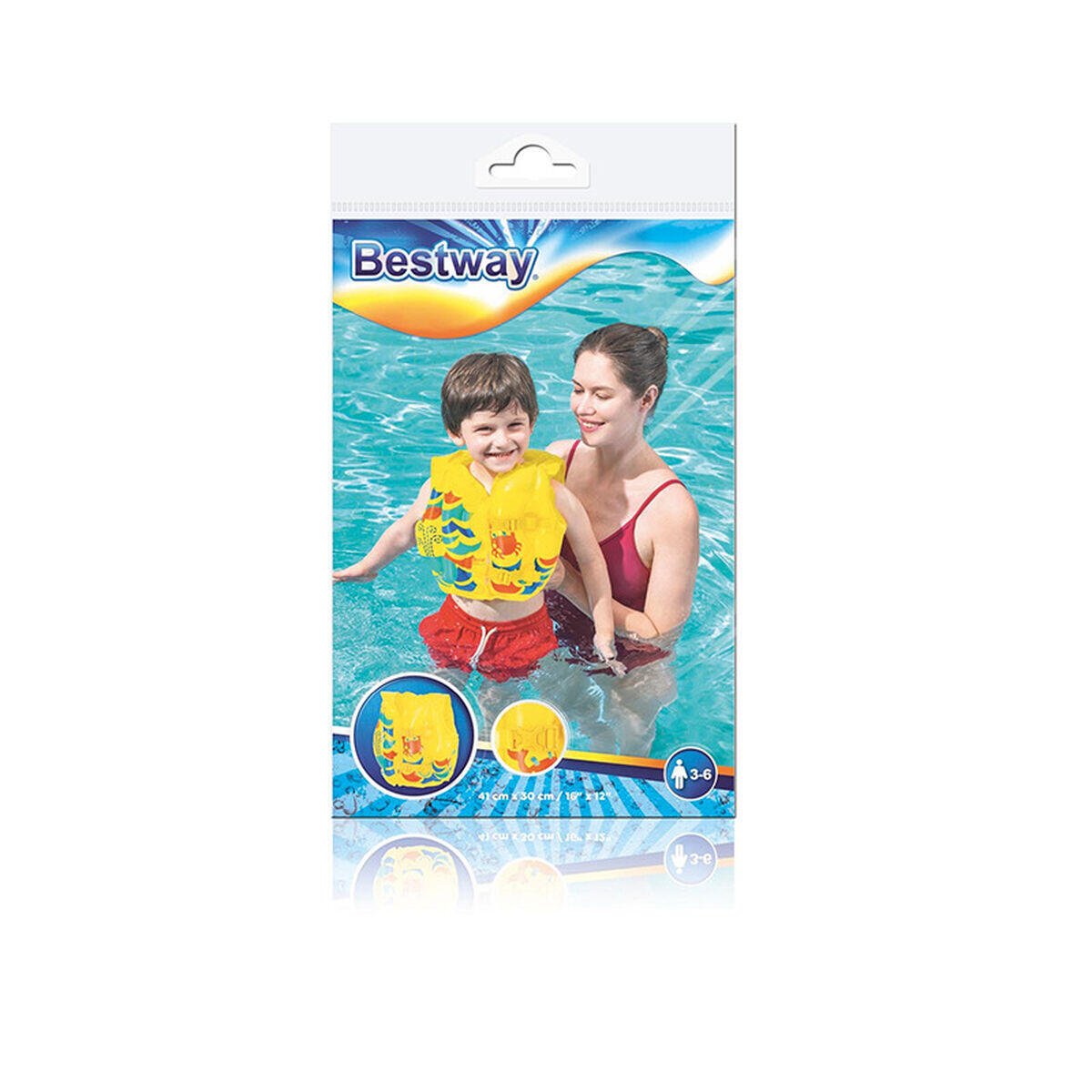 Inflatable Swim Vest Bestway 41 x 30 cm 2/5