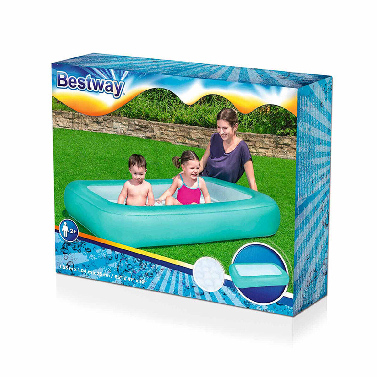 Aufblasbares Planschbecken für Kinder Bestway + 2 Jahre 2/5
