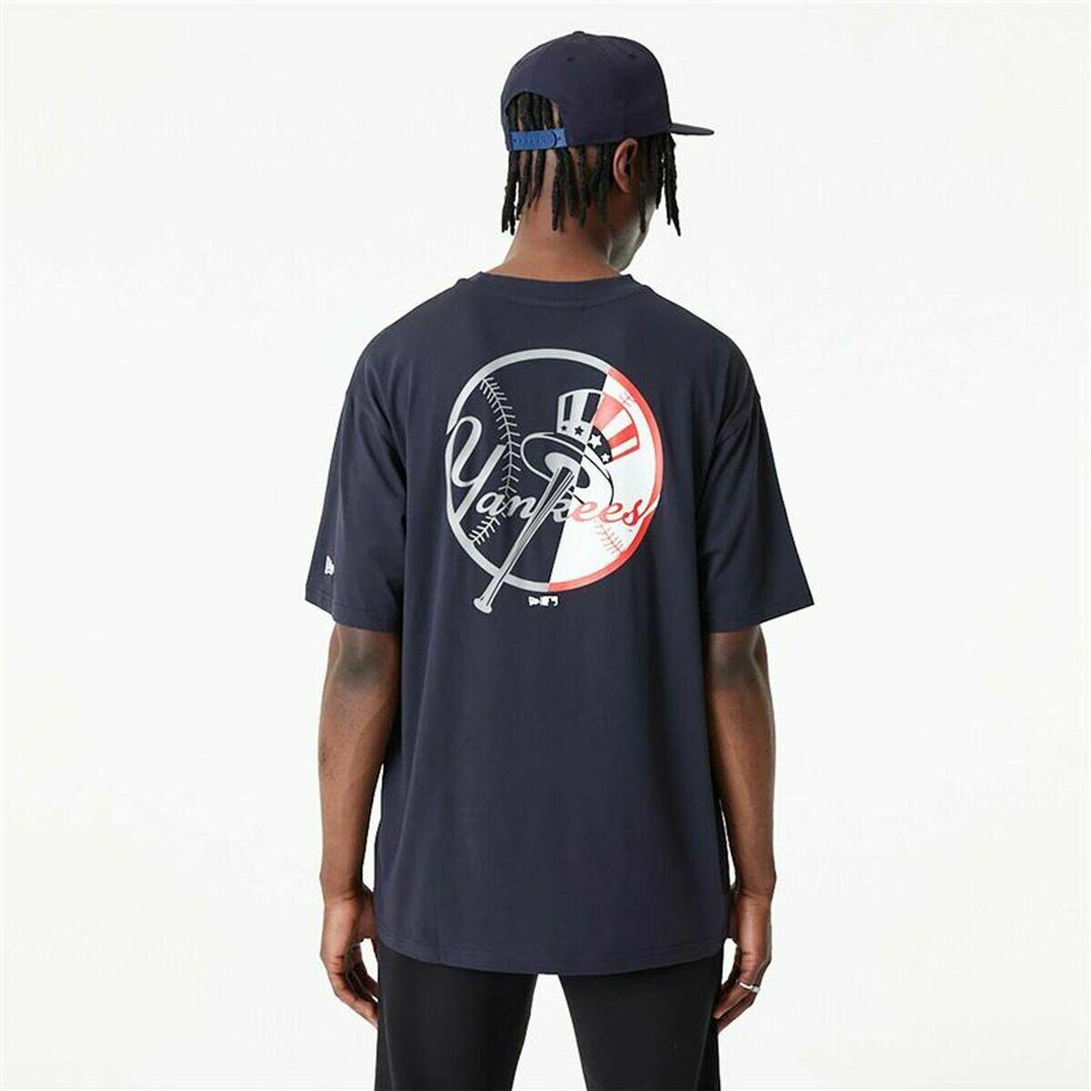 Shirt New Era MLB Graphic New York Yankees Marineblauw 3/5