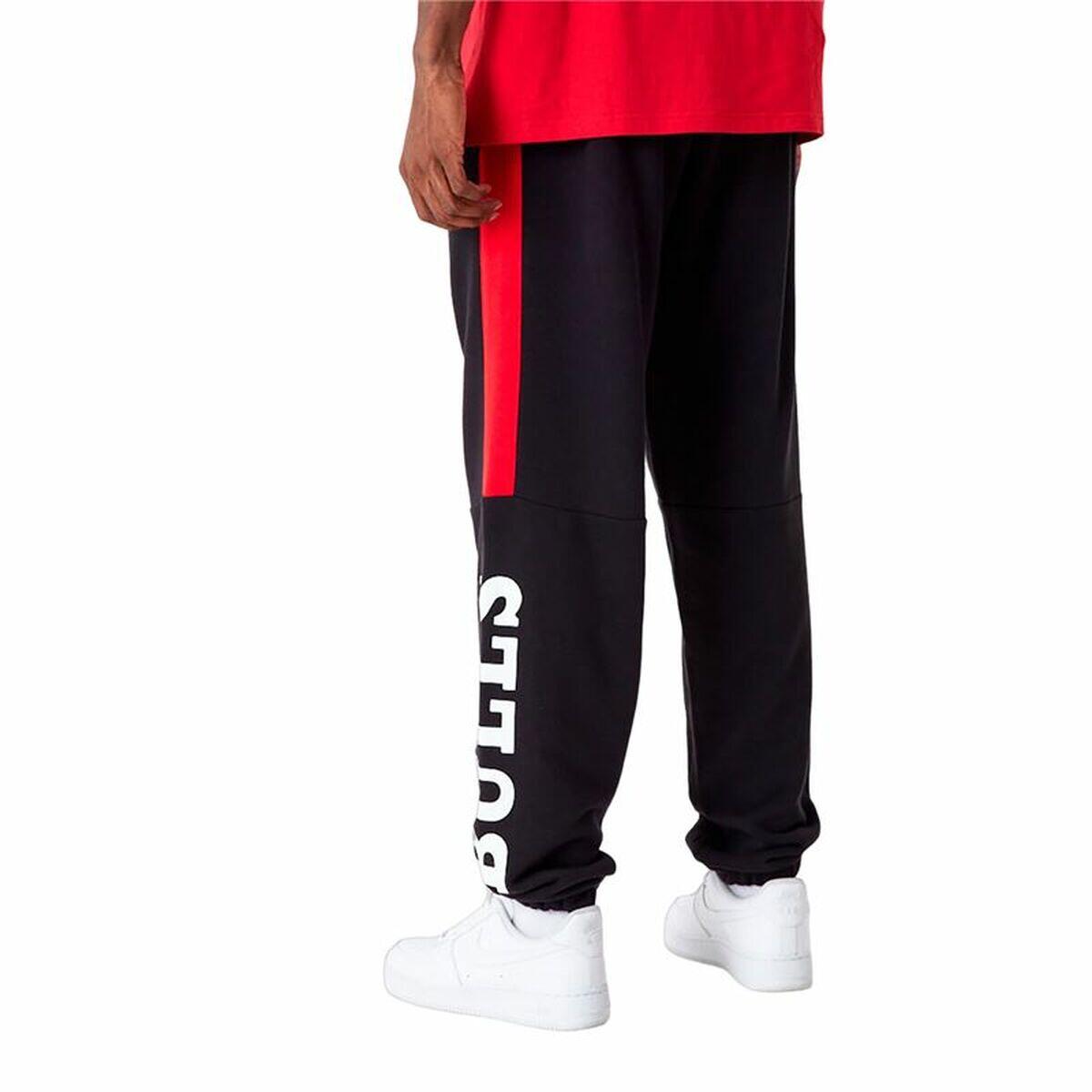 Pantalon pour Adulte New Era NBA Colour Block Chicago Bulls Noir 3/6